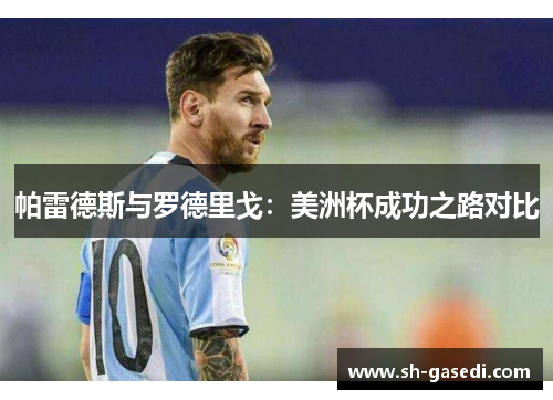 帕雷德斯与罗德里戈：美洲杯成功之路对比